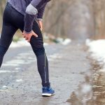 Injury while running in the winter spring autumn