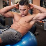 Working at abdomen muscles is not easy
