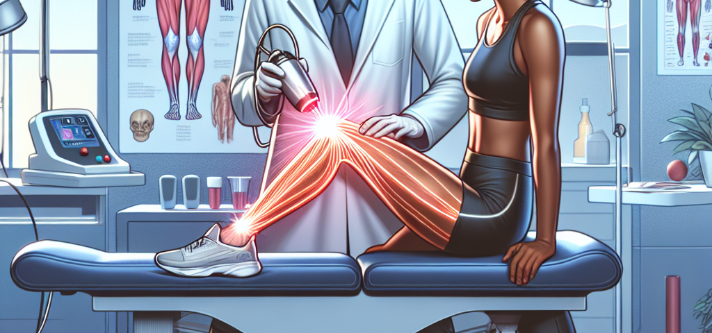 Les innovations en thérapie au laser pour les entorses sportives