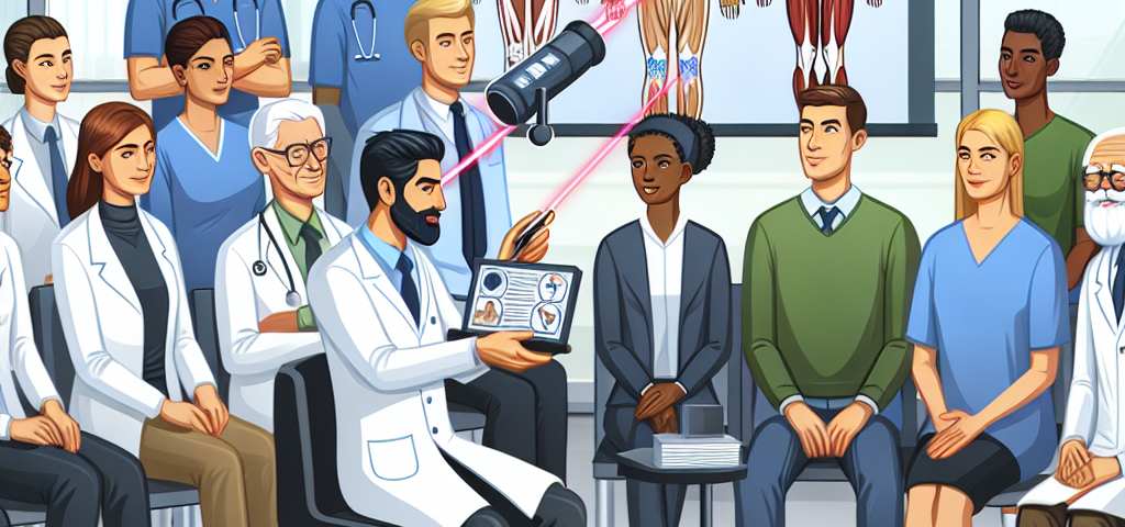 La thérapie au laser expliquée aux professionnels de la santé sportive