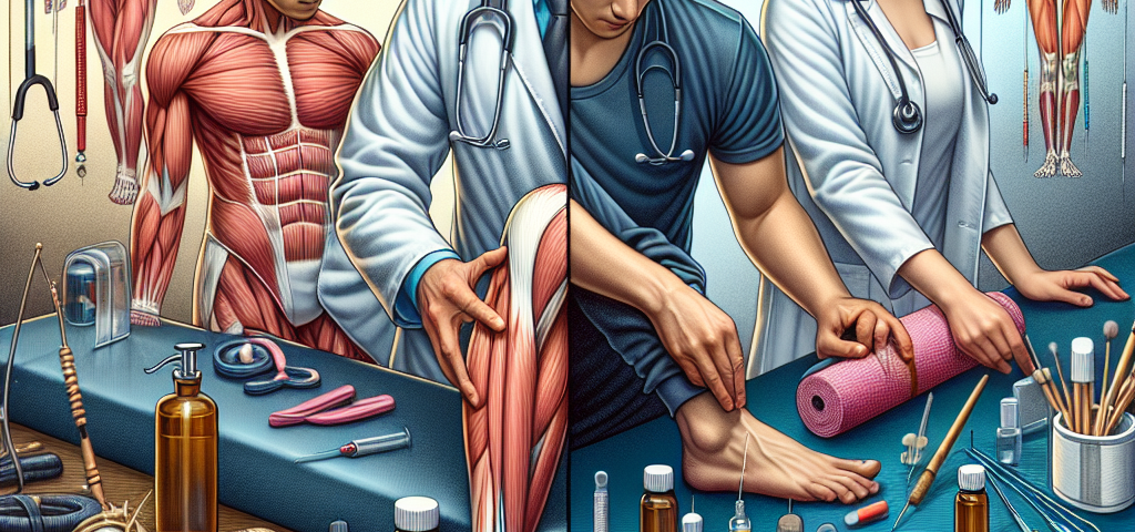 Étude comparative : médecine sportive et thérapies complémentaires