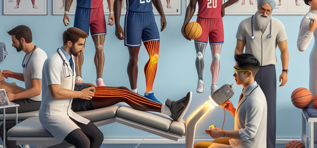 Applications pratiques de la thérapie au laser en réadaptation sportive