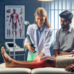 Avantages thérapeutiques du laser dans la rééducation des entorses