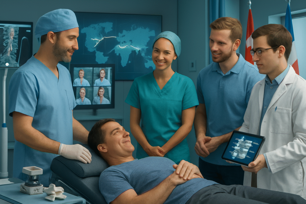 découvrez comment la prothèse discale reproduit parfaitement le fonctionnement naturel de la colonne vertébrale, tout en contrastant avec les effets de la fusion vertébrale traditionnelle.