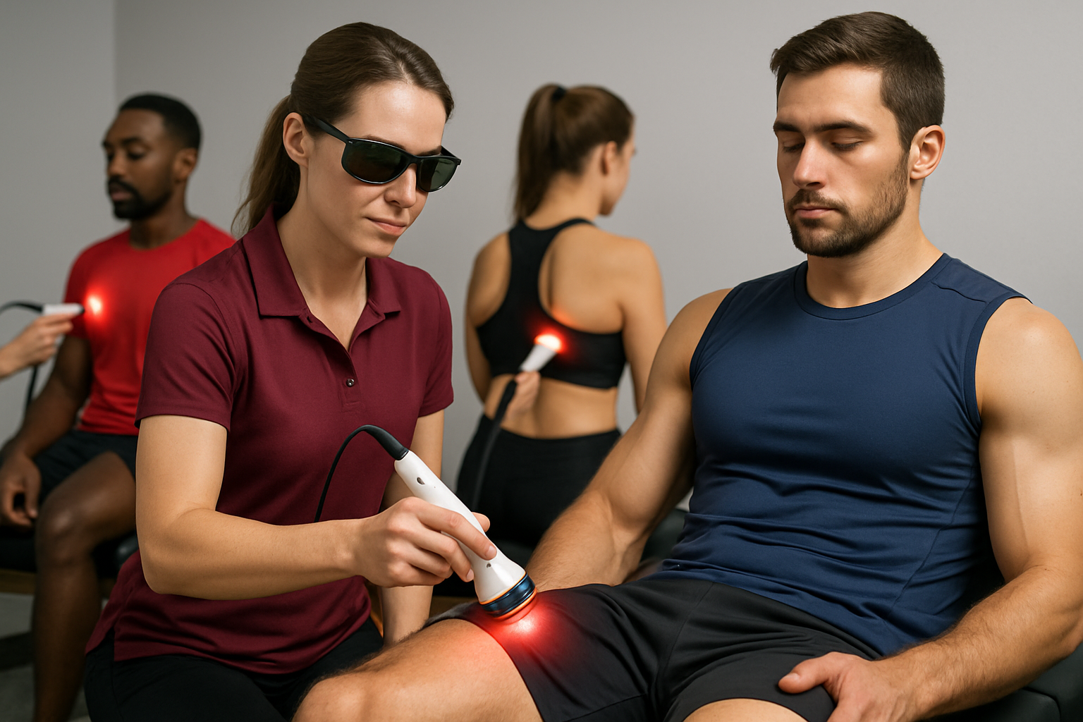 Protocole de traitement par laser pour réduire l’inflammation post-effort Blessures Sportives