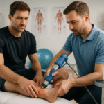 découvrez les protocoles de rééducation efficaces par thérapie par shockwave pour traiter les entorses et foulures, favorisant une récupération rapide et durable.