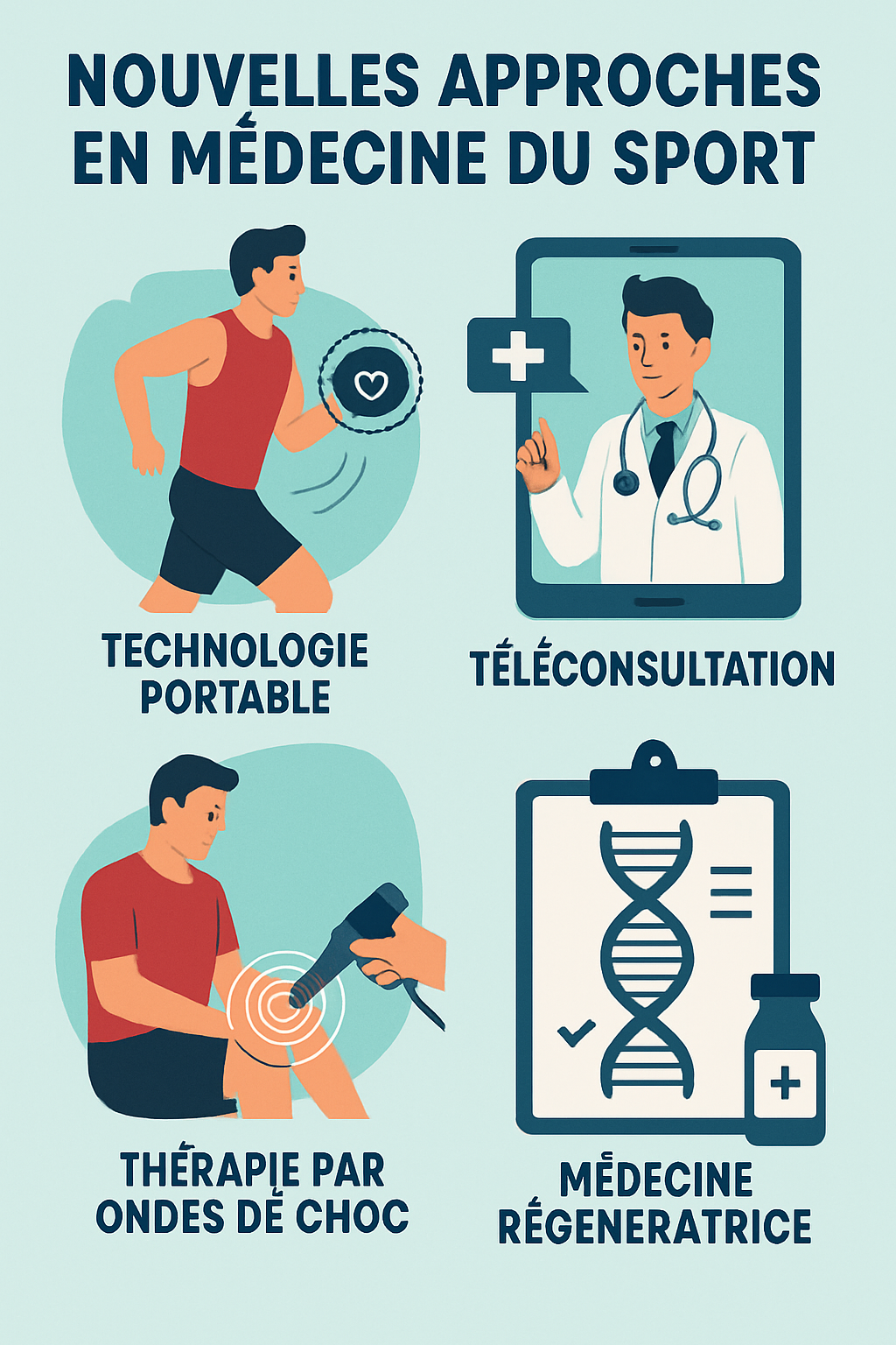 découvrez les approches intégrées en médecine sportive pour un traitement efficace et personnalisé des blessures sportives, favorisant une récupération optimale et un retour rapide à l'activité.