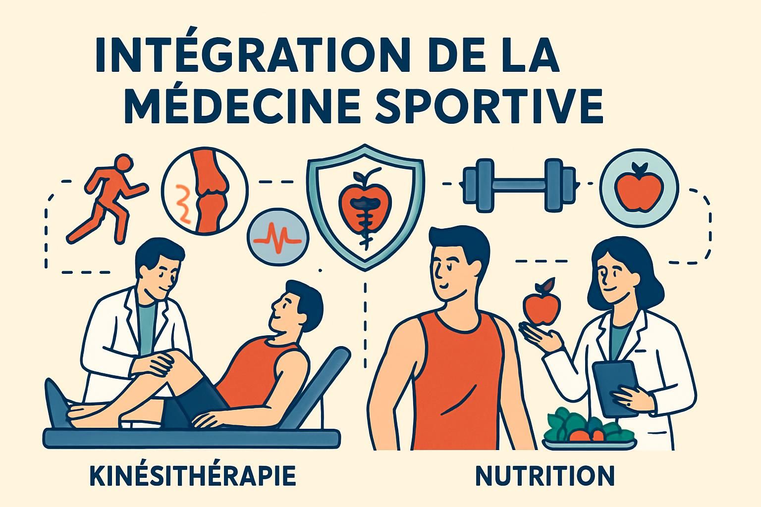 découvrez comment les approches multidisciplinaires en médecine sportive favorisent une guérison rapide et optimale grâce à la collaboration de spécialistes.