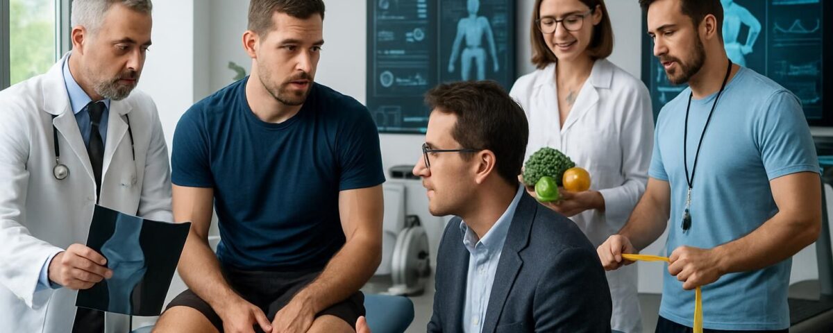 découvrez comment les approches multidisciplinaires en médecine sportive favorisent une guérison rapide et efficace grâce à la collaboration de spécialistes pour optimiser la récupération.