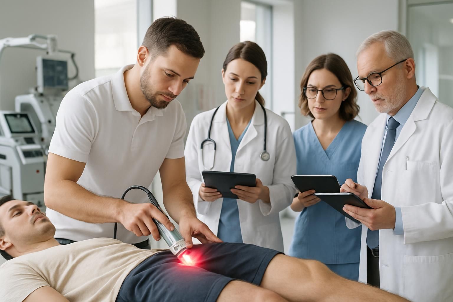 découvrez les approches multidisciplinaires en rééducation utilisant la thérapie au laser pour optimiser la récupération et améliorer le bien-être des patients.