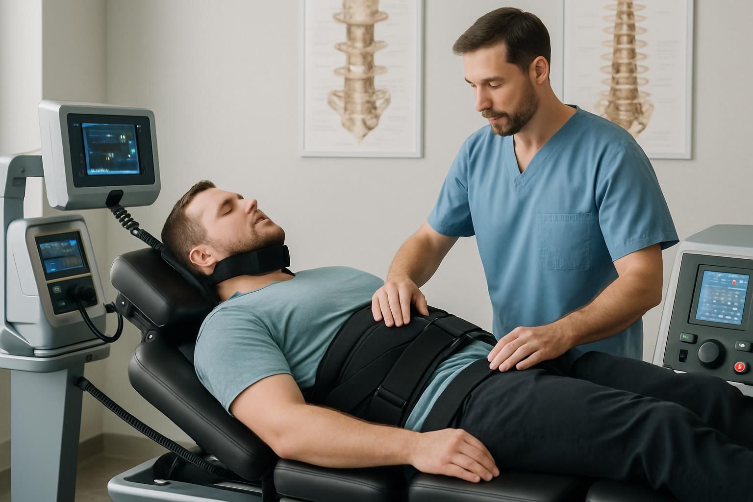explorez les techniques et protocoles actuels de la décompression neurovertébrale dans cette étude complète, dédiée aux avancées en neurochirurgie et thérapies vertébrales.