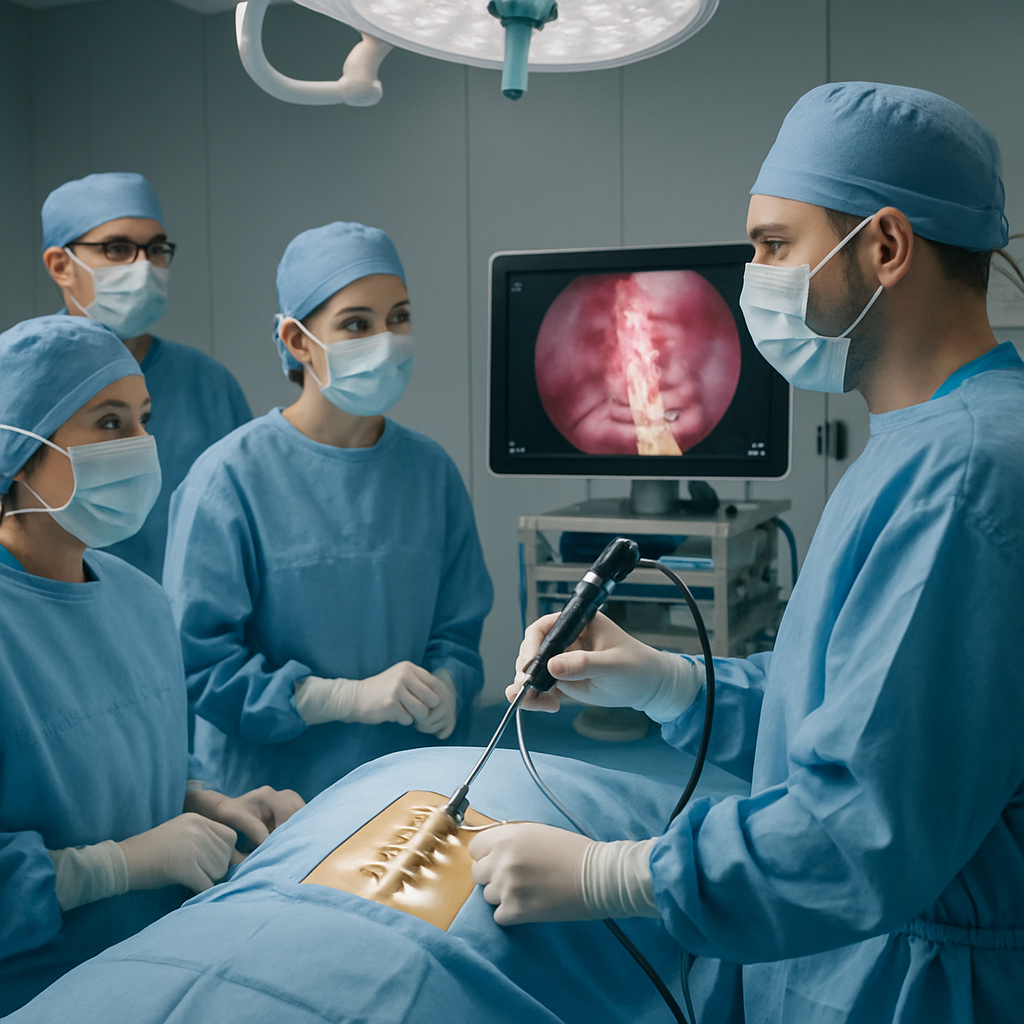 découvrez comment l'endoscopie est mon outil privilégié pour le diagnostic et le traitement efficaces des hernies foraminales, offrant précision et récupération rapide.