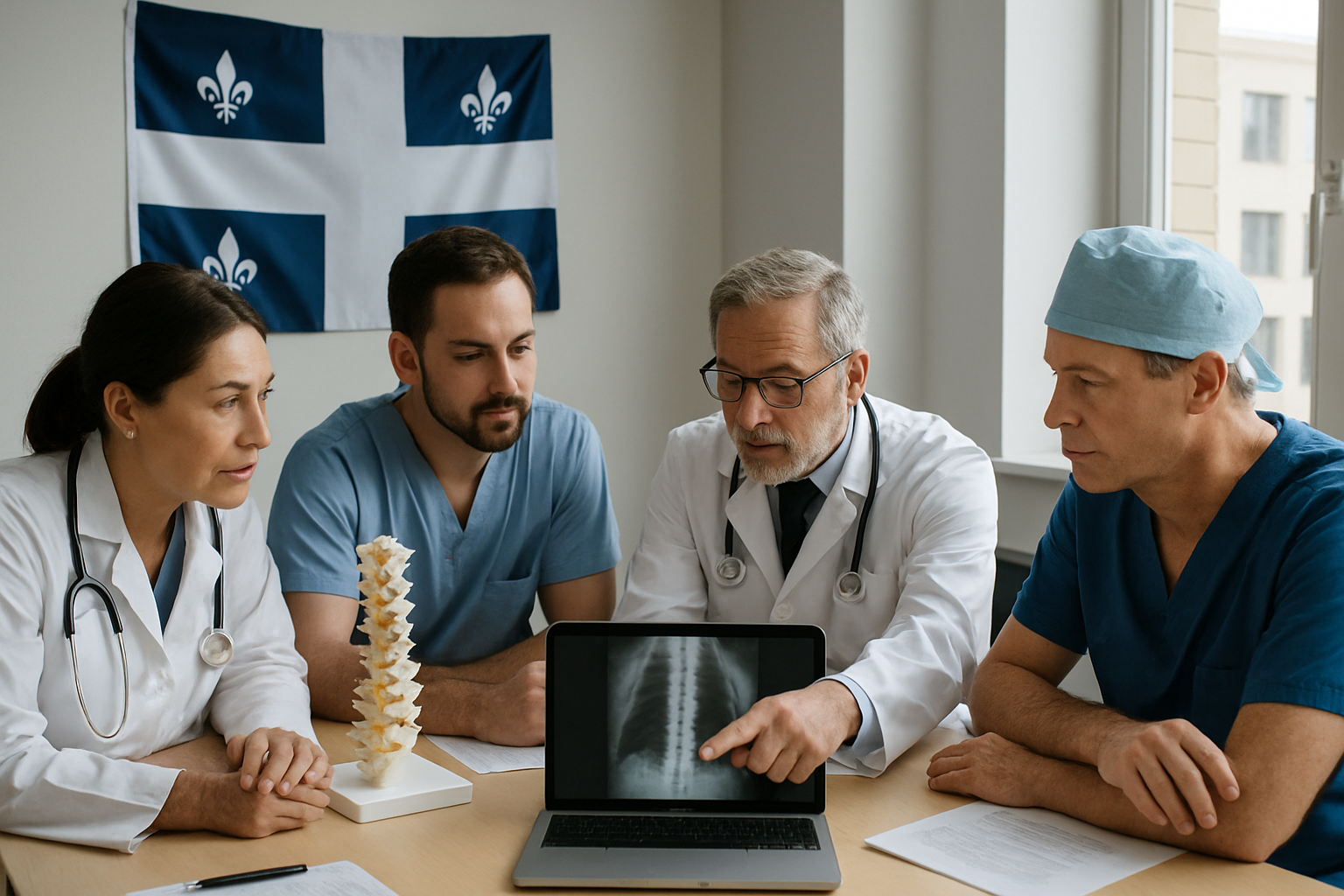 découvrez comment la prise en charge de la scoliose de l'adulte intègre une approche innovante combinant différents types d'implants pour un traitement efficace et personnalisé.