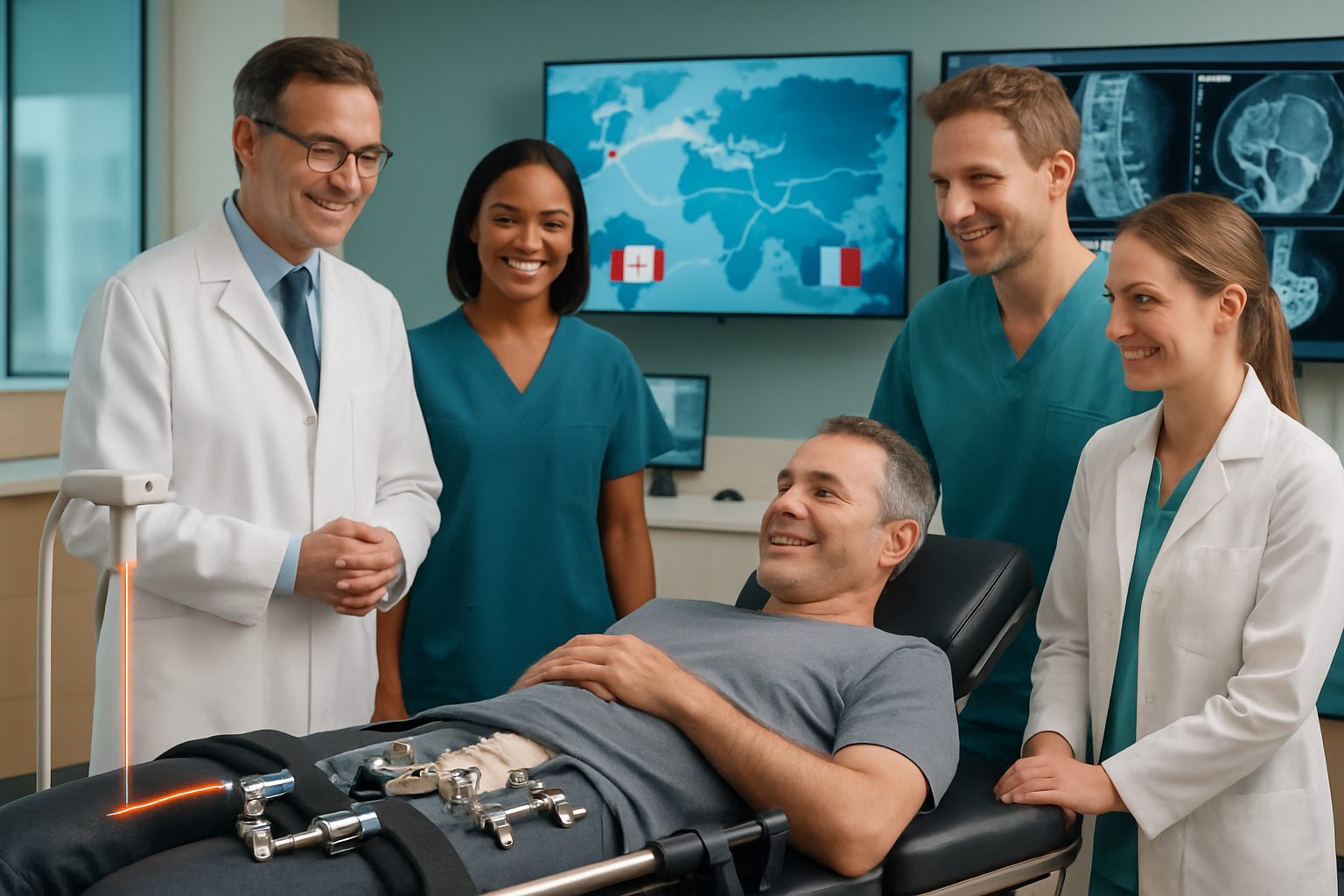 découvrez une approche innovante pour la scoliose de l'adulte, alliant différents types d'implants pour un traitement personnalisé et efficace.