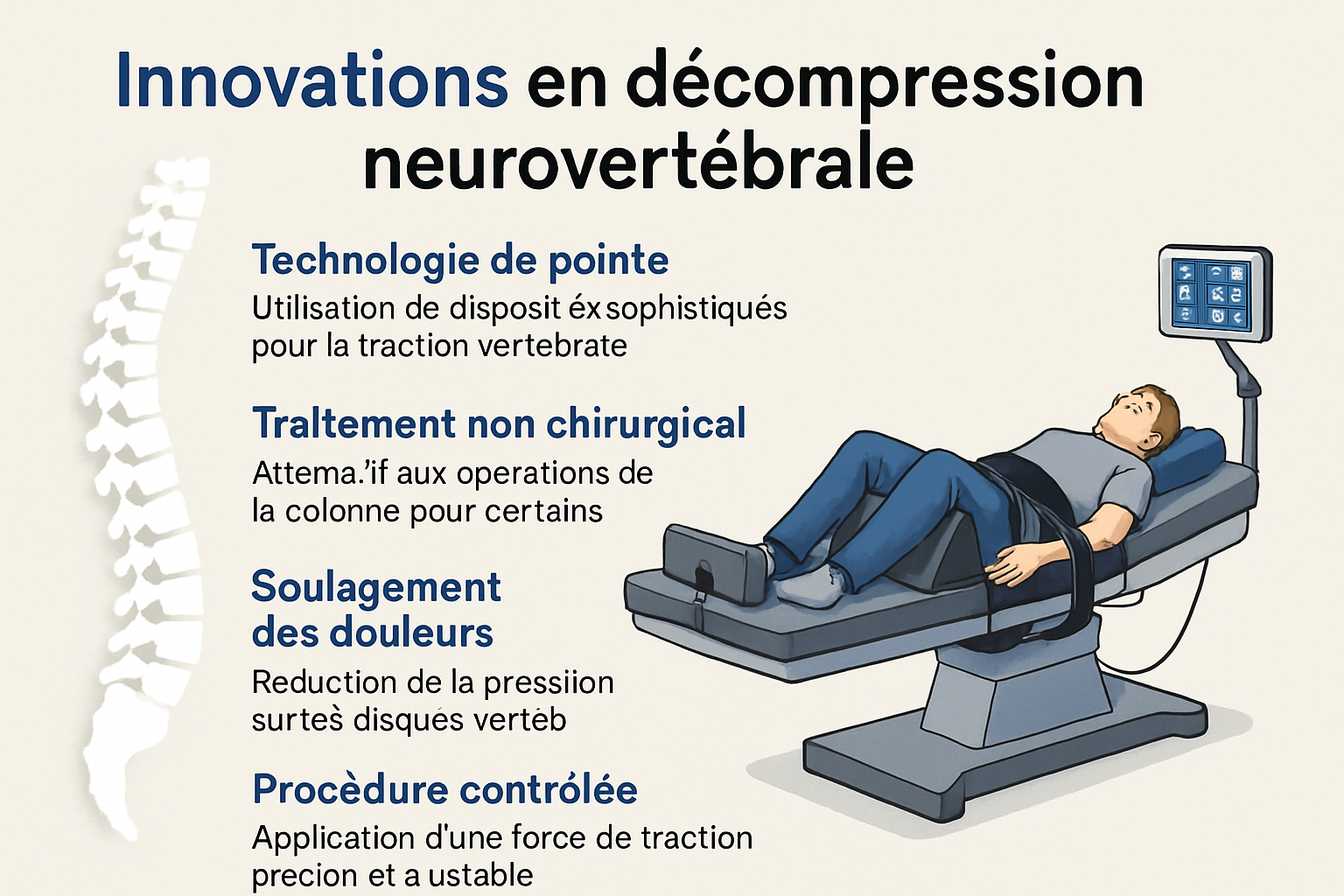 découvrez comment la décompression neurovertébrale peut soulager efficacement les douleurs post-traumatiques en favorisant la guérison et le bien-être.