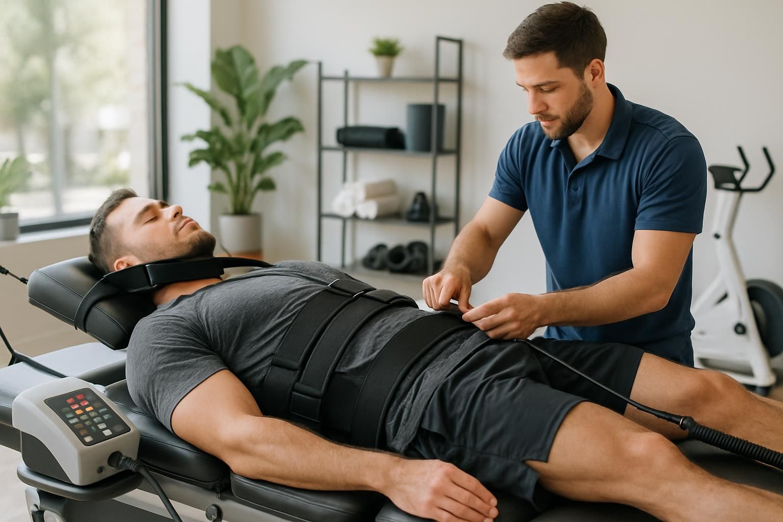 découvrez comment la décompression neurovertébrale peut aid­er les sportifs à réduire le stress physique, améliorer leur récupération et optimiser leurs performances.