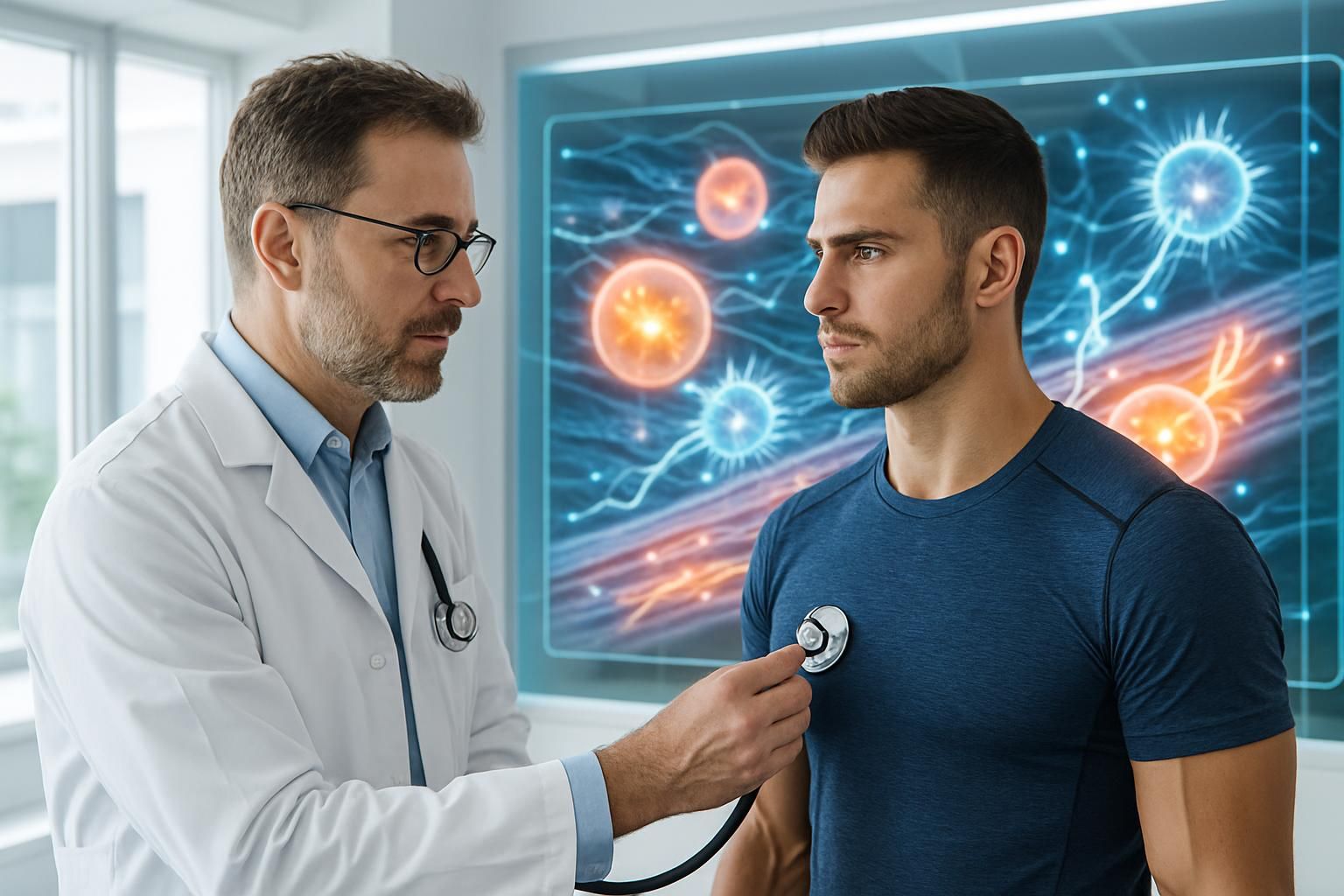 découvrez comment la médecine sportive utilise la stimulation de la réparation cellulaire pour améliorer la récupération et la performance des athlètes.