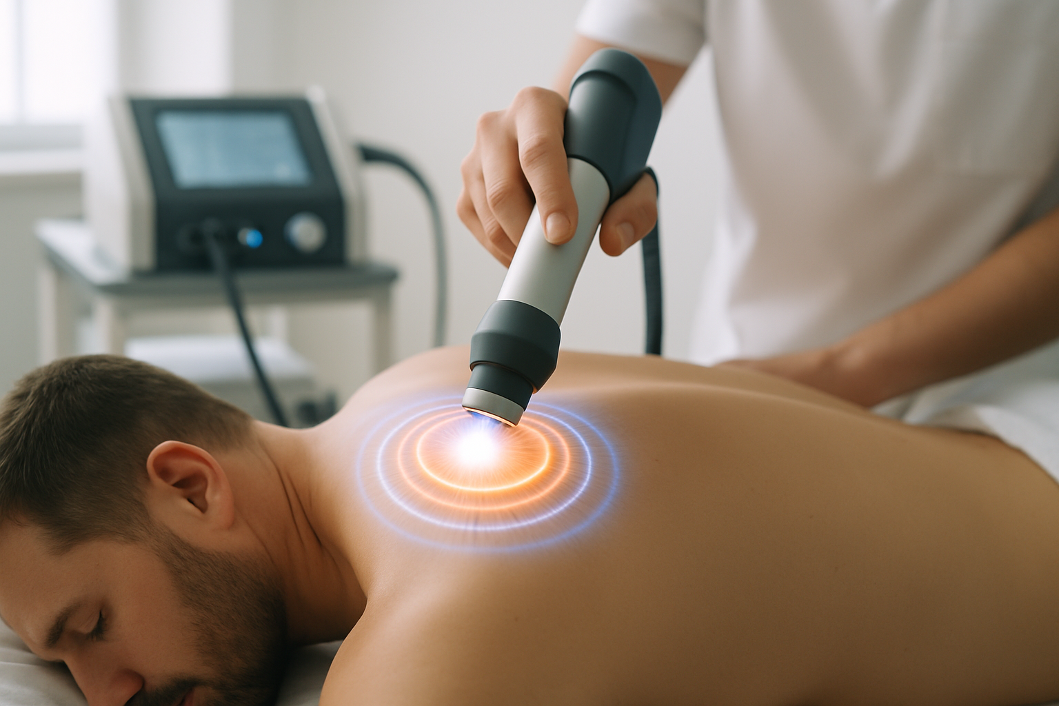 découvrez comment la thérapie par ondes de choc stimule efficacement la réparation des tissus endommagés, favorisant une récupération rapide et durable.