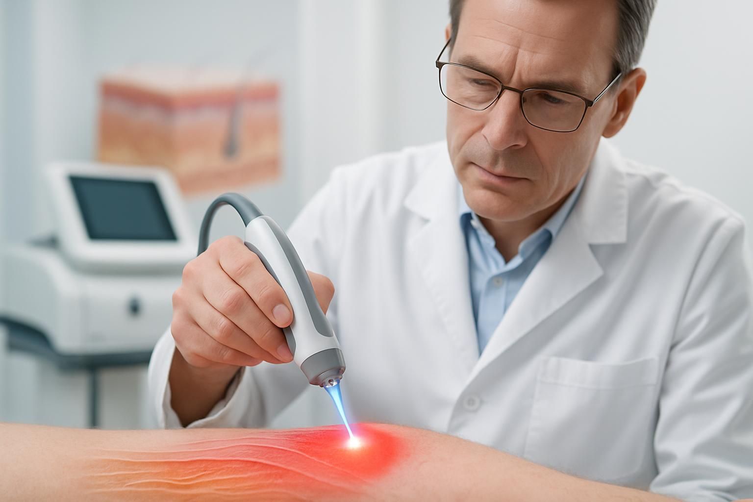 découvrez comment la thérapie au laser stimule efficacement les processus naturels de réparation tissulaire pour favoriser la guérison et réduire l'inflammation.