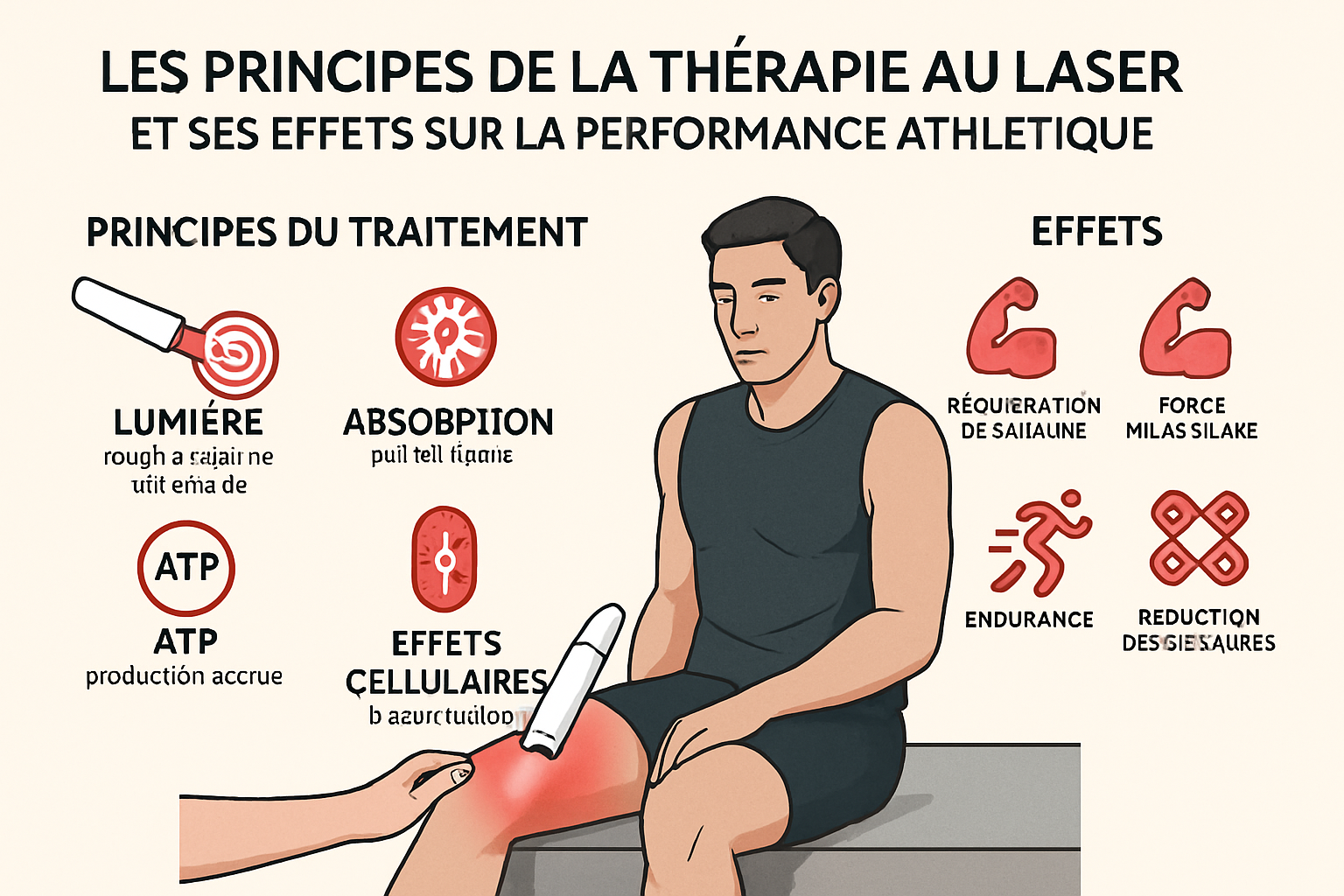 découvrez comment la thérapie au laser peut améliorer la récupération et optimiser la performance après l'entraînement grâce à ses effets bénéfiques sur le corps.