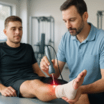 découvrez comment la thérapie au laser accélère la rééducation des entorses sportives en réduisant la douleur et en favorisant la guérison rapide pour un retour optimal à l'activité physique.