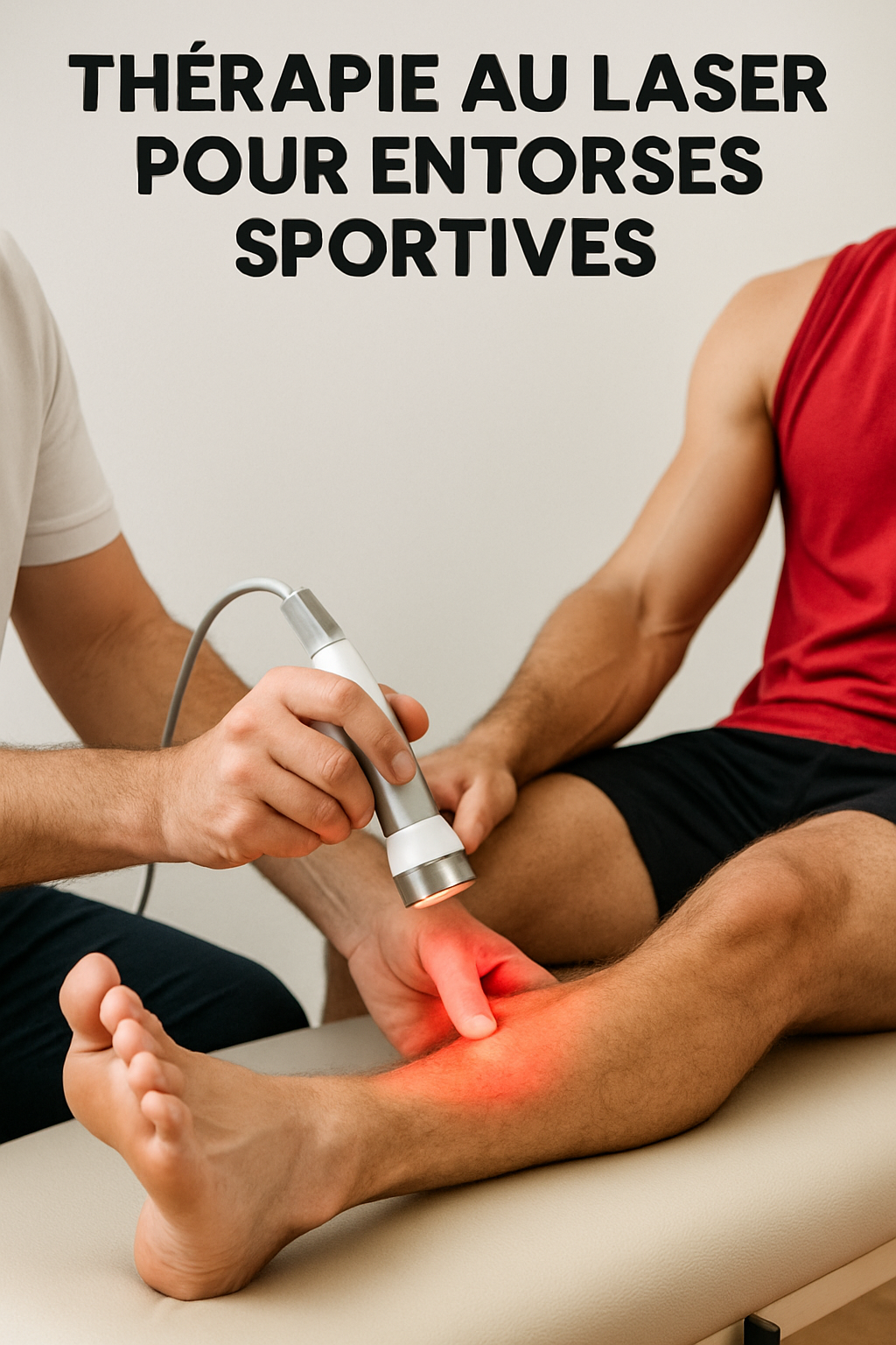 découvrez comment la thérapie au laser peut accélérer la rééducation des entorses sportives, améliorer la récupération et réduire la douleur pour un retour optimal à l'activité physique.