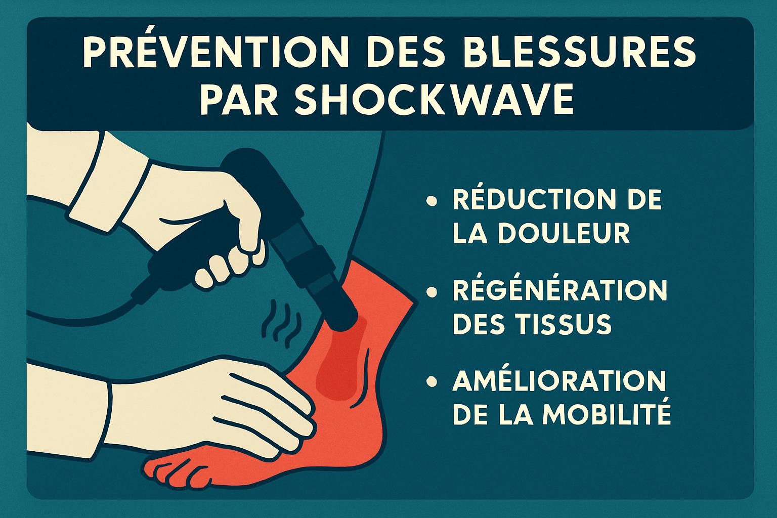 découvrez comment la thérapie par shockwave améliore la récupération et optimise le retour à l'effort sportif pour une performance durable et sans douleur.
