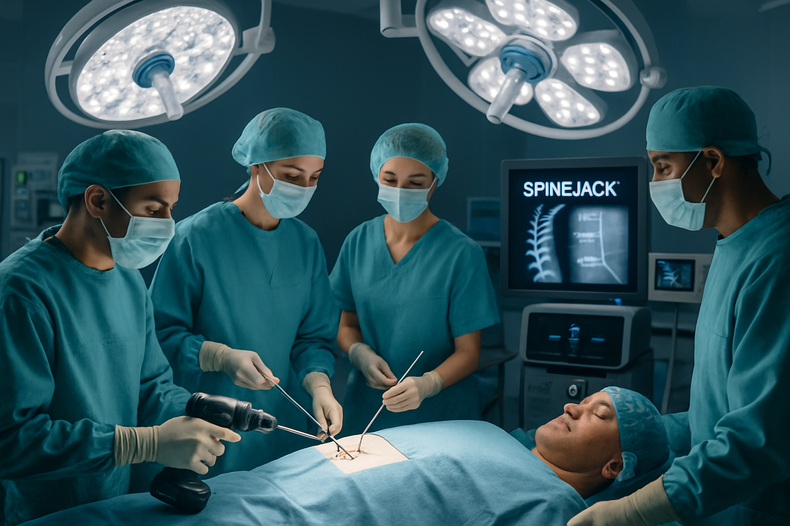 découvrez le spinejack®, une solution innovante et élégante pour traiter efficacement les fractures par tassement, alliant précision et confort pour une récupération optimale.