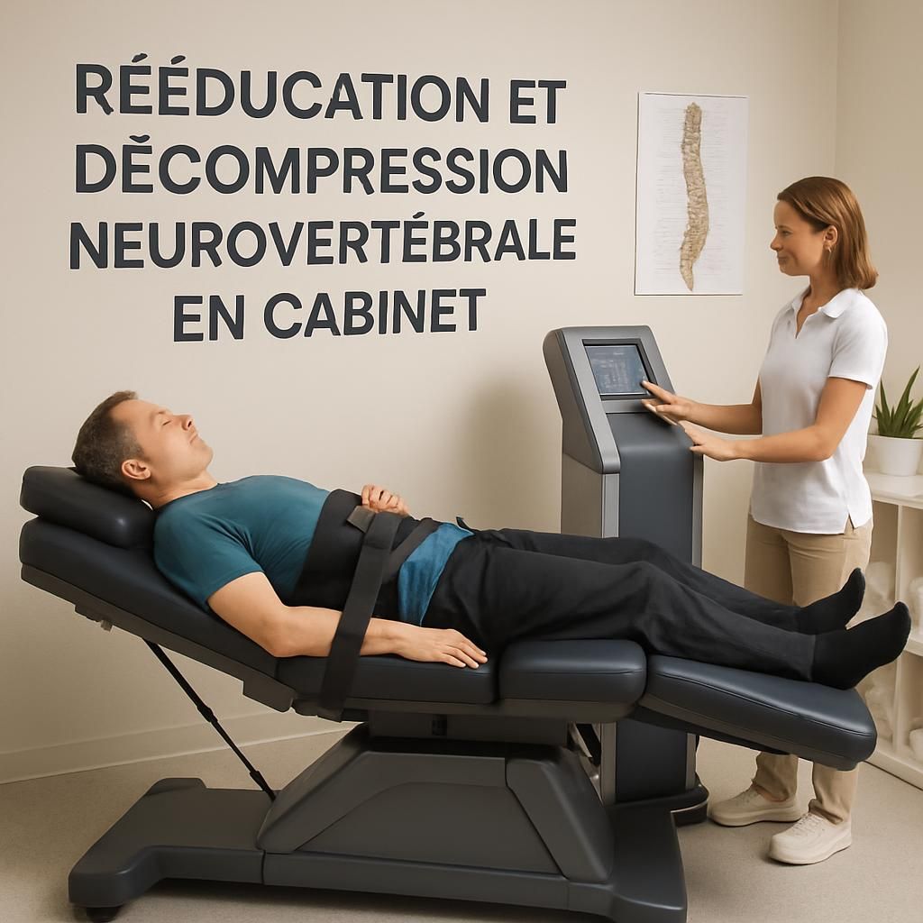 découvrez comment la décompression neurovertébrale favorise la récupération après un surmenage en soulageant la pression nerveuse et en améliorant la mobilité.