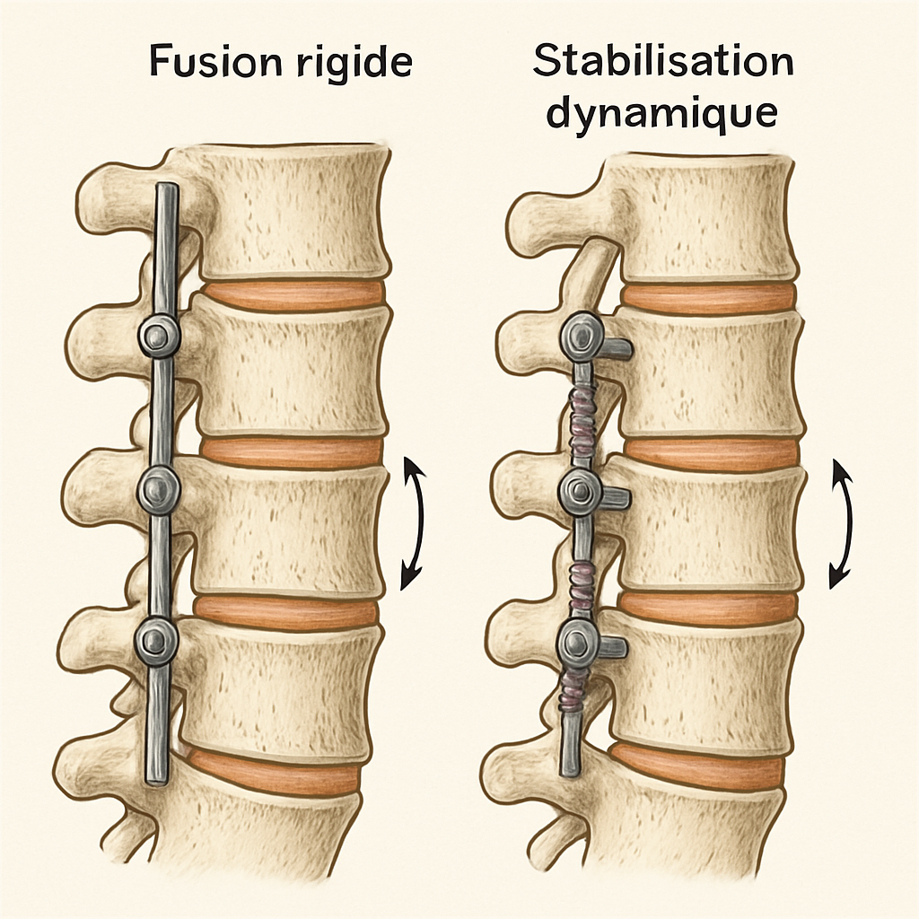 découvrez ma boîte à outils pour votre dos : solutions innovantes avec prothèse, cage et stabilisation dynamique pour un soutien optimal et un confort durable.