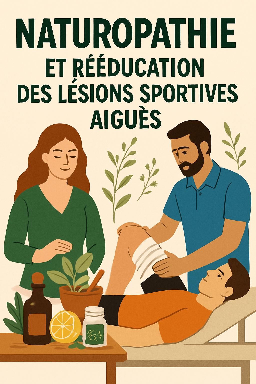 découvrez un protocole de rééducation naturel et efficace par naturopathie pour traiter les lésions sportives aiguës, favorisant une récupération rapide et durable.