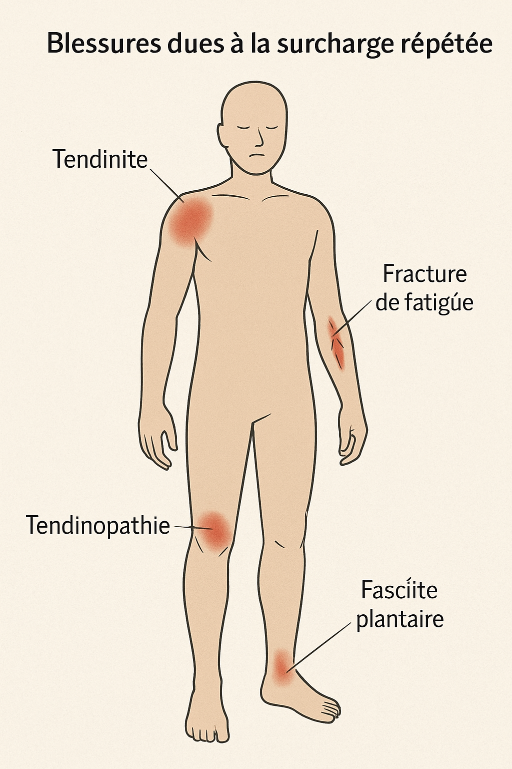 découvrez un protocole naturopathique efficace pour soulager et traiter les blessures causées par les surcharges répétées, favorisant une récupération naturelle et durable.