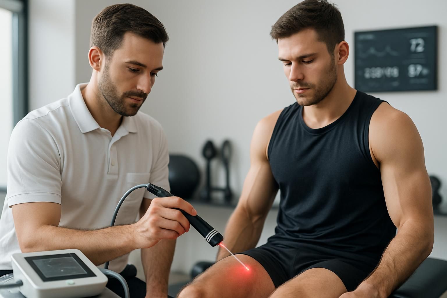 découvrez nos protocoles personnalisés pour intégrer efficacement la thérapie au laser dans la prise en charge sportive, optimisant récupération et performance des athlètes.