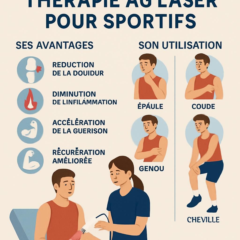 découvrez les approches innovantes en rééducation par thérapie au laser spécialement conçues pour accélérer la récupération des sportifs et améliorer leurs performances.