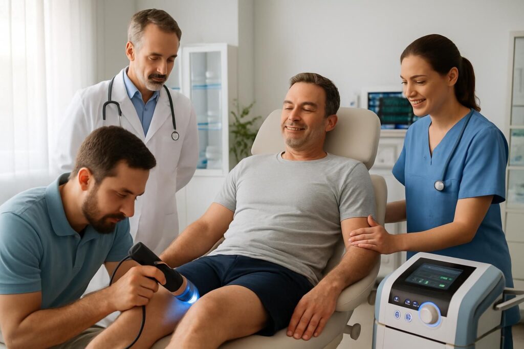 découvrez les approches intégrées en thérapie par shockwave pour accélérer la récupération et réduire le temps de convalescence de manière efficace et durable.