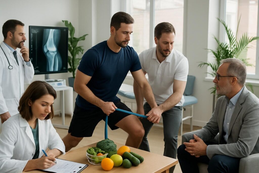 découvrez des approches multidisciplinaires en médecine sportive pour optimiser la récupération complète des athlètes grâce à des méthodes alliant expertise médicale, rééducation et nutrition.