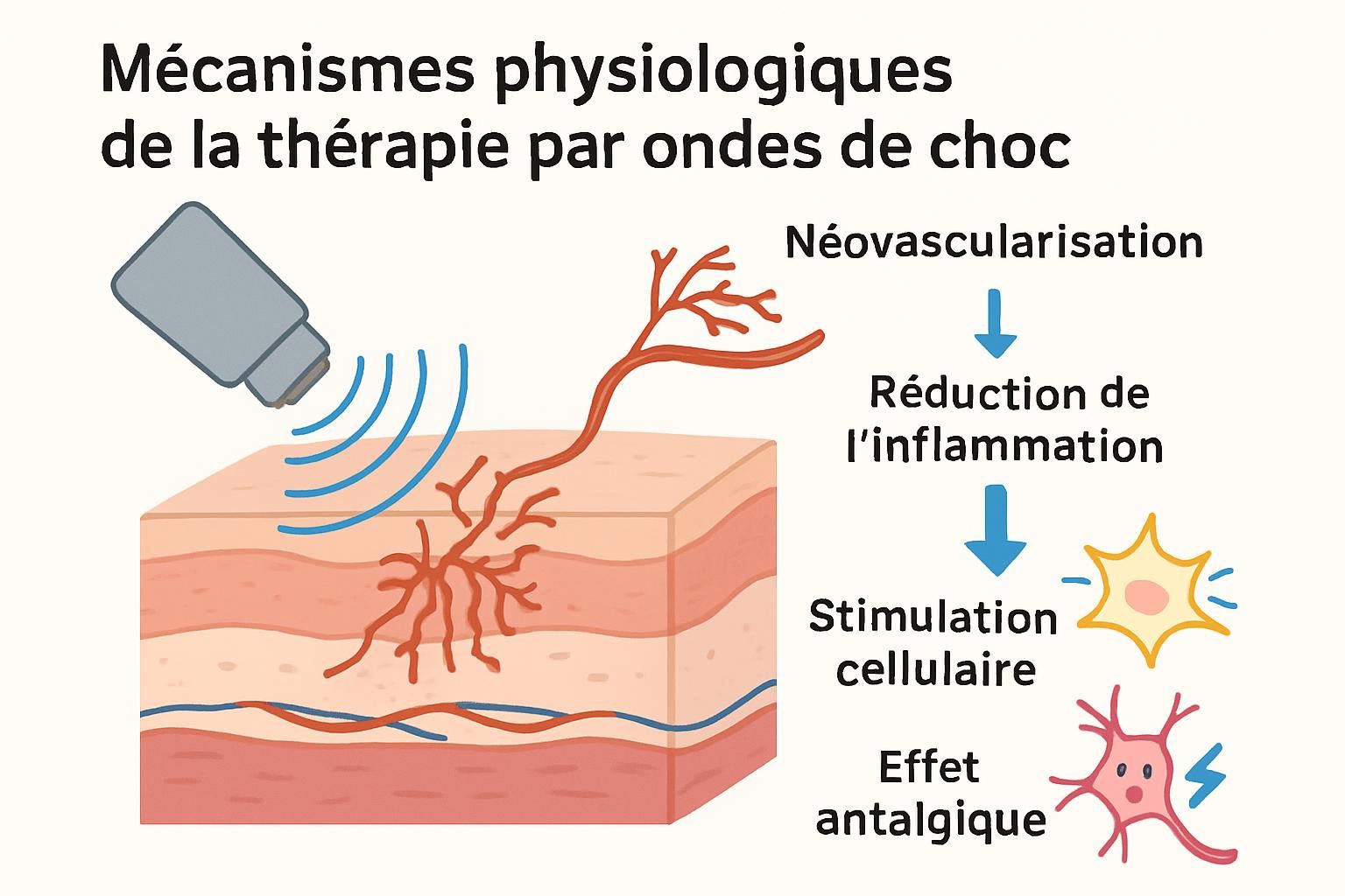 découvrez des approches personnalisées en thérapie par onde de choc pour optimiser la rééducation des lésions sportives et favoriser une récupération rapide et efficace.