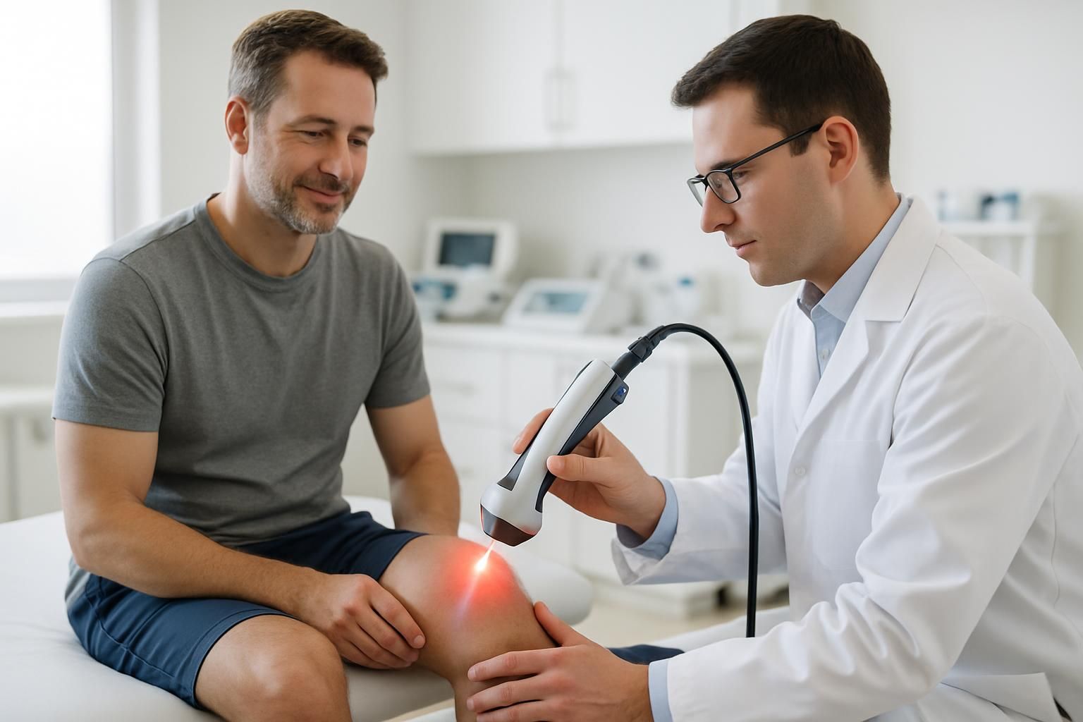 découvrez nos approches personnalisées en thérapie au laser pour le traitement efficace des blessures articulaires, favorisant une récupération rapide et ciblée.