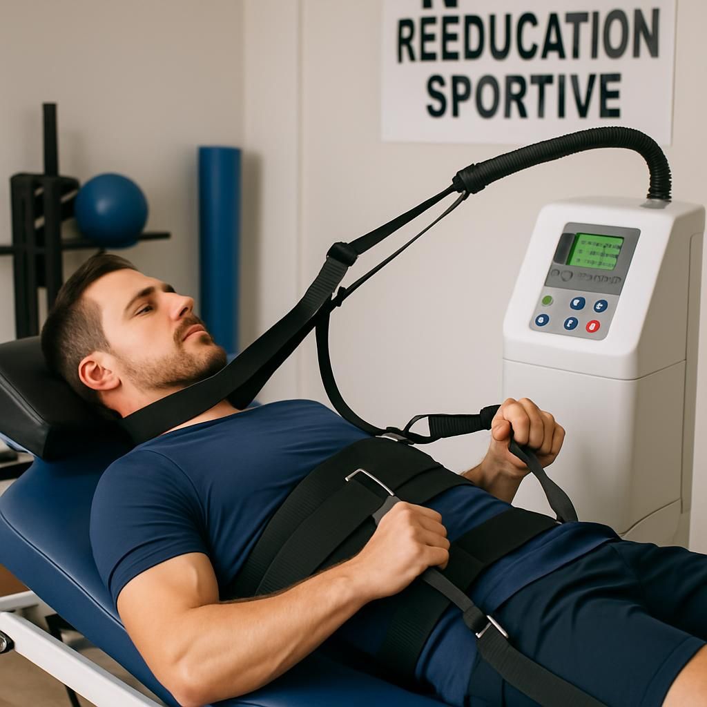 découvrez les dernières innovations et protocoles en décompression neurovertébrale pour optimiser la rééducation des sportifs et favoriser une récupération efficace.