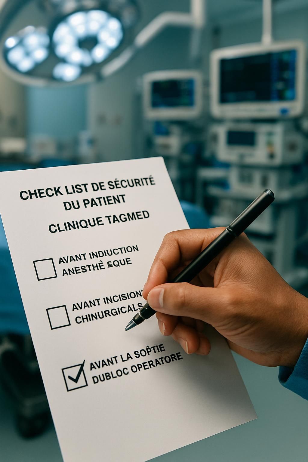 découvrez comment appliquer efficacement la check-list de sécurité de l'oms à chaque intervention pour garantir la sécurité des patients et améliorer la qualité des soins.