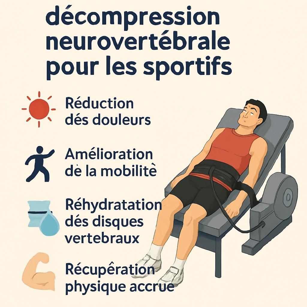 découvrez comment la décompression neurovertébrale peut soulager et traiter efficacement les blessures sportives complexes, favorisant une récupération rapide et durable.