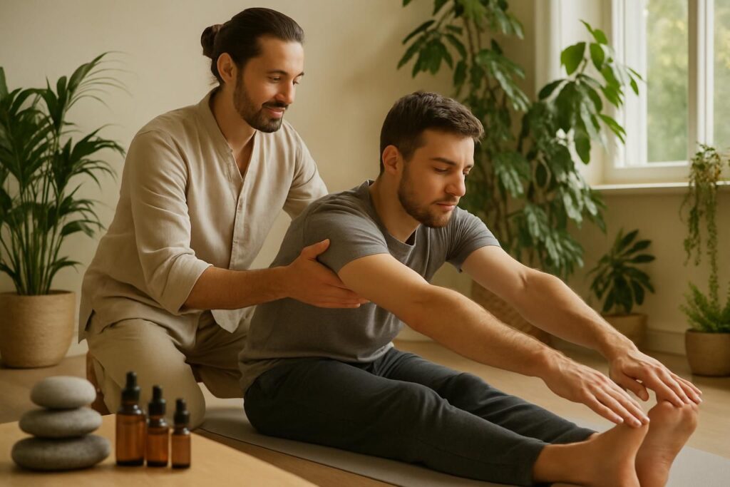 découvrez comment la naturopathie peut améliorer la flexibilité et la mobilité lors de séances de rééducation, en favorisant un rétablissement naturel et durable.