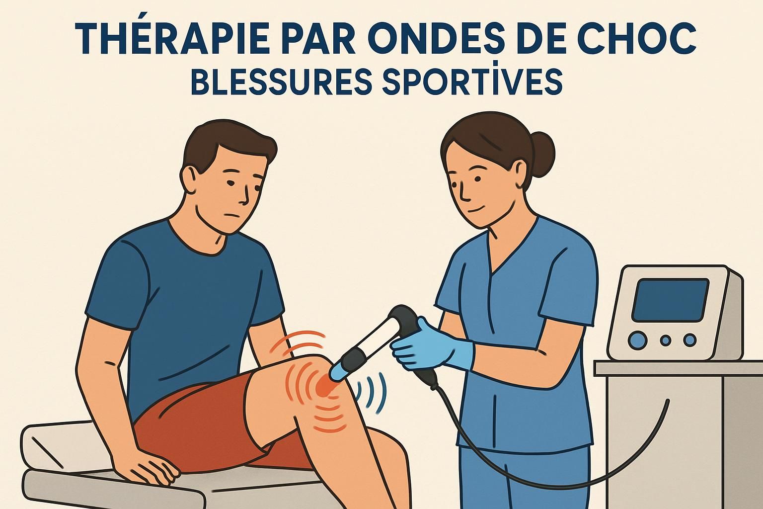 découvrez comment la thérapie par onde de choc révolutionne la prise en charge des blessures sportives des ligaments et tendons, favorisant une récupération rapide et efficace.