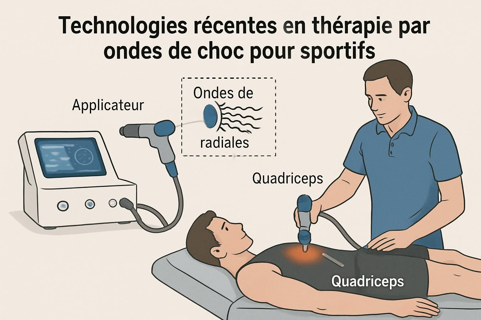 découvrez comment la thérapie par ondes de choc optimise la réhabilitation fonctionnelle des sportifs, favorisant une récupération rapide et efficace pour un retour performant.