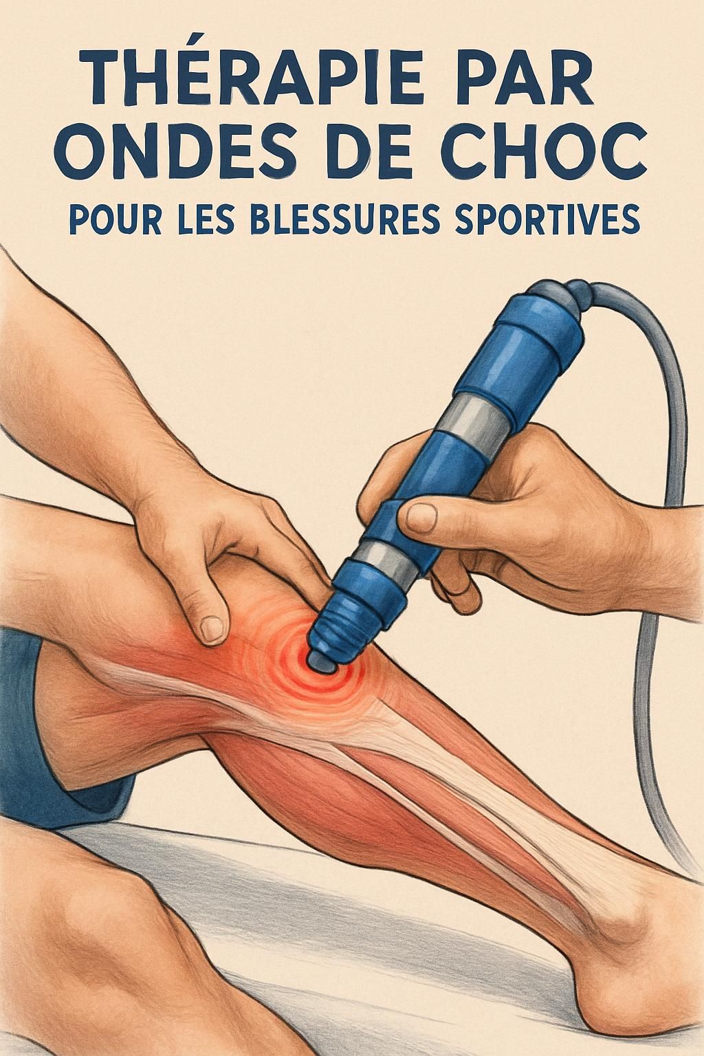 découvrez comment la thérapie par onde de choc (shockwave) peut efficacement traiter les blessures sportives des tissus conjonctifs, en favorisant la guérison et en réduisant la douleur.
