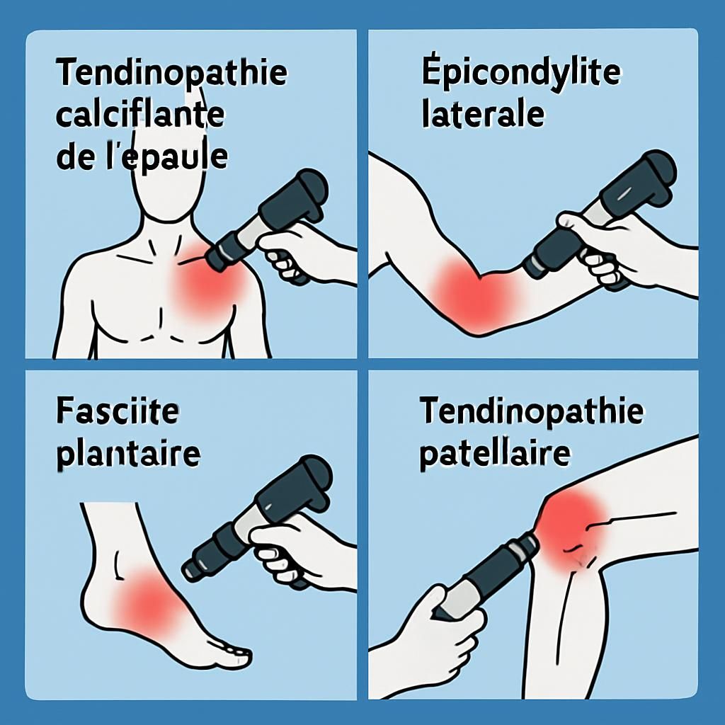 découvrez comment la thérapie par ondes de choc (shockwave) peut accélérer la guérison des blessures sportives des tissus conjonctifs, en favorisant la régénération et réduisant la douleur.