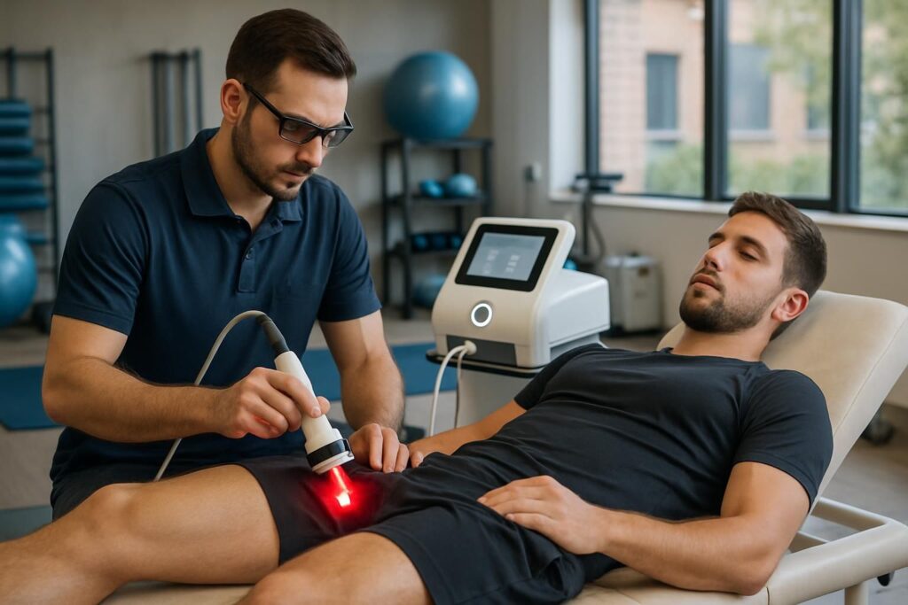 découvrez comment la thérapie au laser révolutionne l'optimisation des soins en rééducation sportive pour une récupération rapide et efficace.