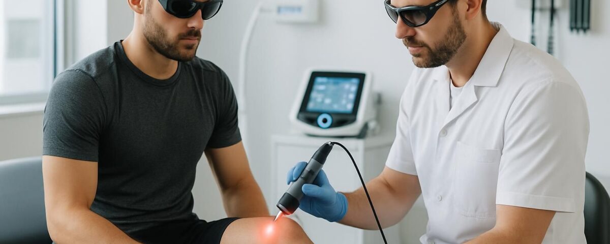 découvrez comment la thérapie au laser révolutionne le traitement des blessures sportives, en alliant recherches scientifiques et applications pratiques pour une récupération optimale.