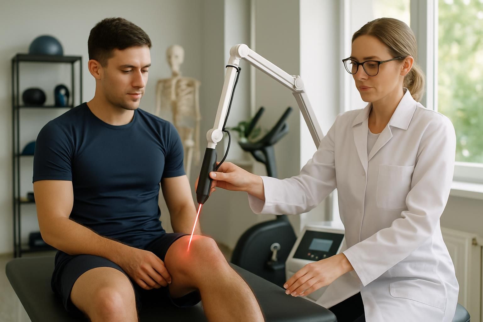 découvrez comment la thérapie au laser peut accélérer la guérison et réduire la douleur des blessures sportives pour un retour rapide à l'activité.