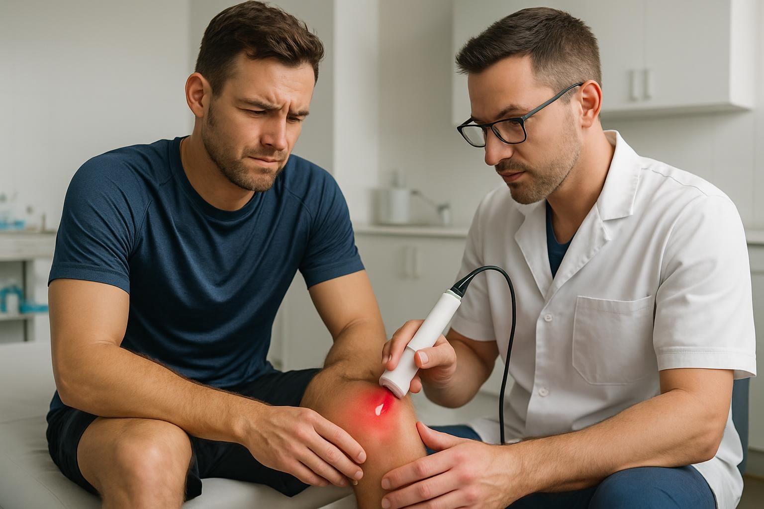 découvrez comment la thérapie au laser peut accélérer la guérison des blessures sportives liées au surmenage, en réduisant la douleur et l'inflammation pour un retour rapide à l'activité.